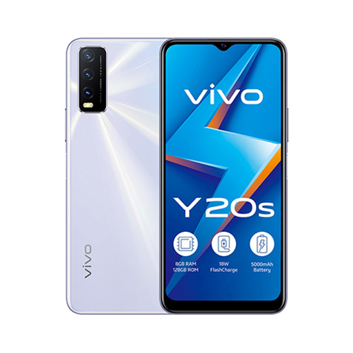 Picture of vivo Y20s 128 GB, Ram 8 GB - Dawn White