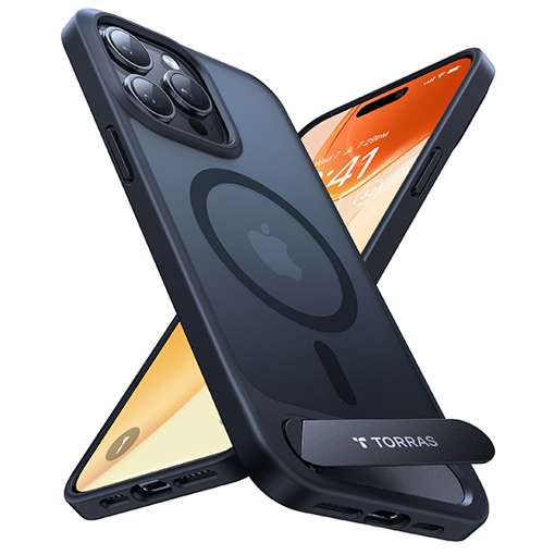 Picture of Torras iPhone 15 Pro UPRO Pstand Case Black