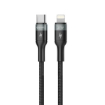 Picture of iOsuite Aluminum Alloy Head (USB-C) TO (Lightning) Cable - 27W - 1.2M - Black - DC35A