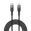 Picture of iOsuite Aluminum Alloy Head (USB-C) TO (Lightning) Cable - 27W - 1.2M - Black - DC35A