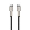 Picture of iOsuite Zinc Alloy Head (USB-C) TO (USB-C) Cable - 60W - 1.2M - Black - DC48A