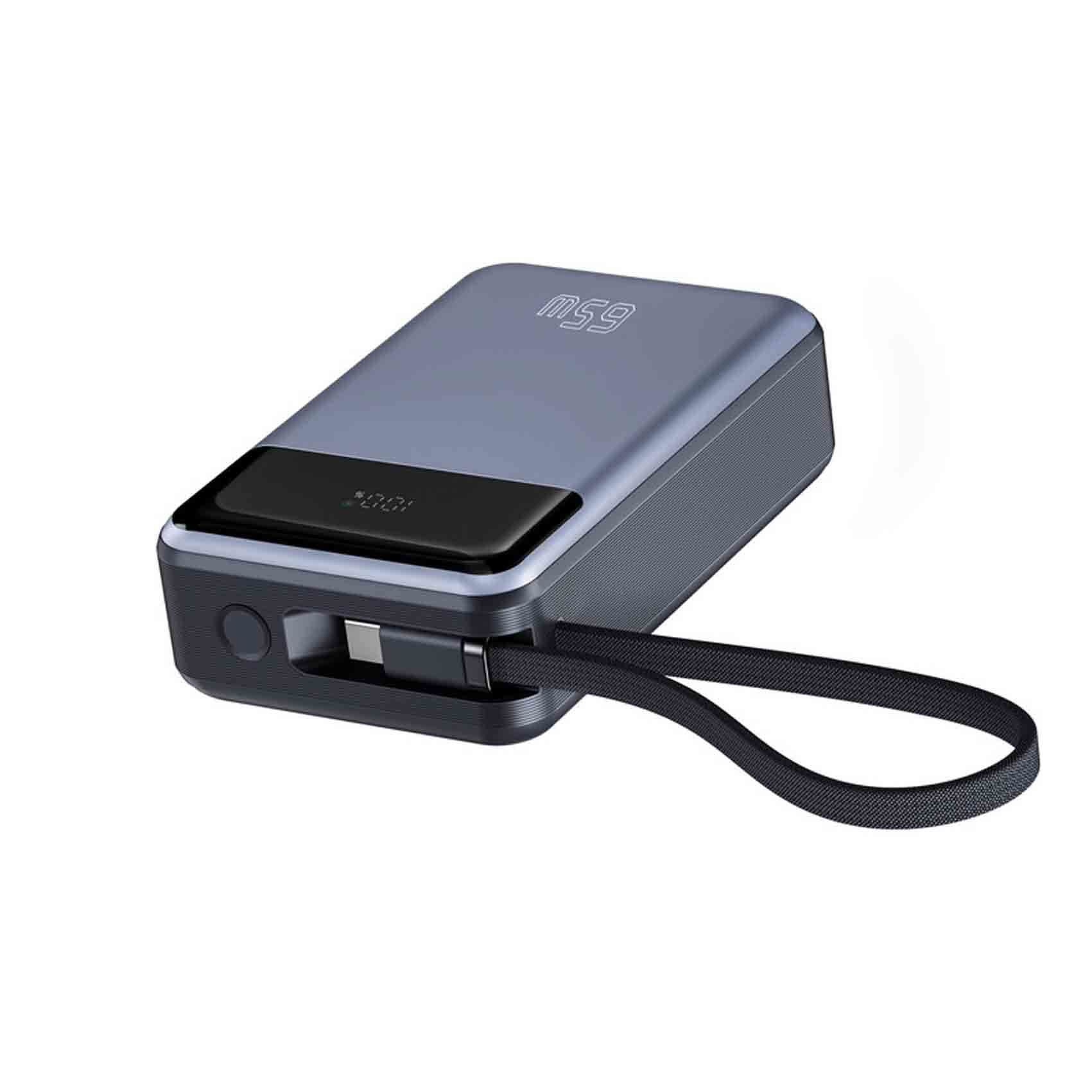 iOsuite Power Bank 20,000 mAh PD 65W Fast Charging (2 Ports) 1 USB-C ...