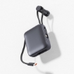 Picture of iOsuite mini size Power Bank 20,000 mAh PD 22.5W Fast Charging with Type C cable and Lightning cable and (2 Ports) 1*USB-C & 1*USB-A - Grey