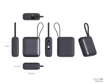 Picture of iOsuite mini size Power Bank 10,000 mAh PD 35W Fast Charging with Type C cable and 1*USB C Port - Grey