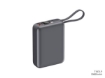 Picture of iOsuite mini size Power Bank 20,000 mAh PD 45W Fast Charging with (2 Ports) 1*USB-C & 1*USB-A with USB-C Cable - Grey