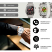 Picture of iOsuite Vogue Smart Watch - Silver Stainless Steel Strap