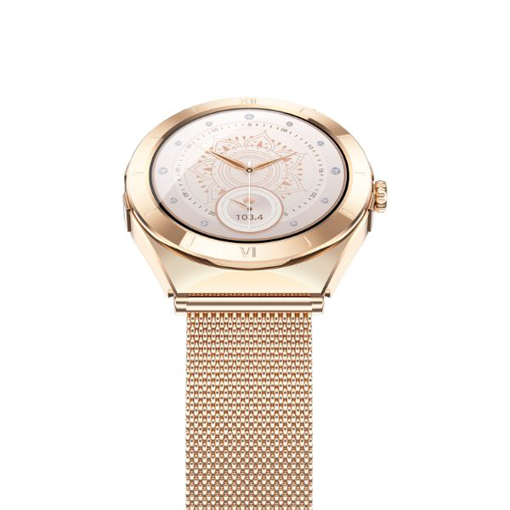 Picture of iOsuite Smart Watch - Gold Metal Strap - FAMO16 Gld