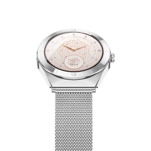 Picture of iOsuite Smart Watch -  Silver Metal Strap - FAMO16 Sil