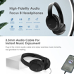 صورة iOsuite Wireless Headphones - Black - Focus 8