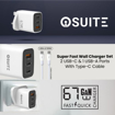 Picture of iOsuite Home Charger QC 67 Watt GaN Tech with 3 Ports - RY-U67-ACC
