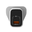 Picture of iOsuite Home Charger QC 25 Watt GaN Tech with 2 Ports 1*USB A & 1*Type C - RY-U25D-AC