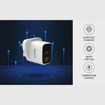 Picture of Osuite Home Charger QC 45 Watt GaN Tech with Type C Cable and 2 Ports Type C- RY-U45D-AC