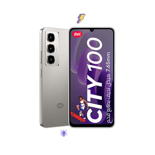 Picture of iTel City100 4G (4+256) GB - Pure Titanium