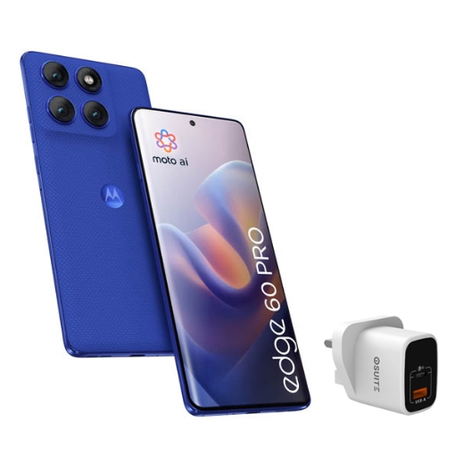 Picture of Motorola Edge 60 Pro 5G (12+512) GB - Dazzling Blue - Special Offer