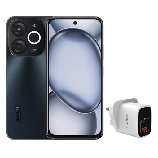 Picture of iTel A80 4G (4+128) GB  - Sandstone Black - Special Offer