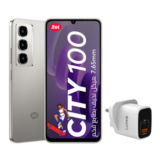 Picture of iTel City100 4G (4+256) GB - Pure Titanium - Special Offer